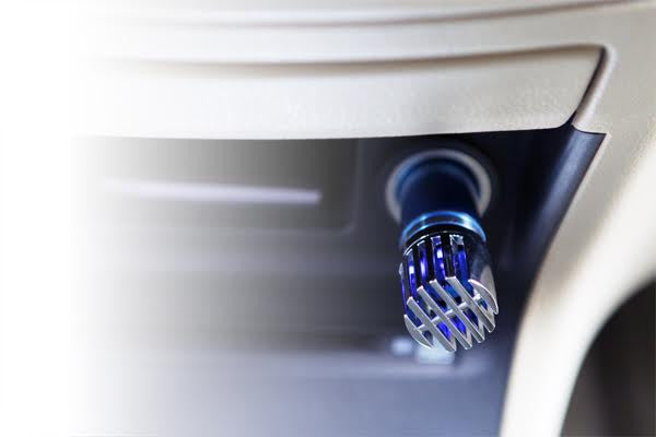 Premium In-Car Air Purifier - Blue